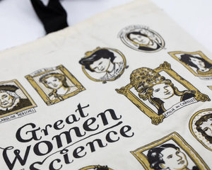 Great Women of Science Tote - Reversible