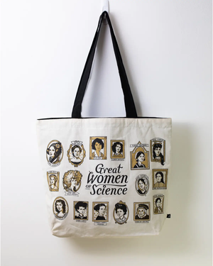 
            
                Load image into Gallery viewer, Great Women of Science Tote - Reversible
            
        