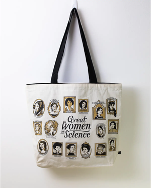 Great Women of Science Tote - Reversible