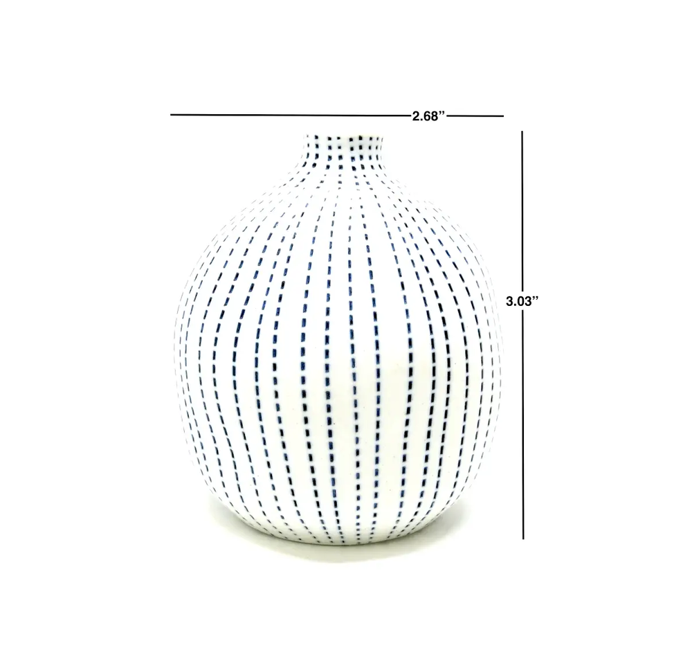 Handmade Porcelain Bud Vase