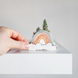 Ceramic Planter - Mini Rainbow