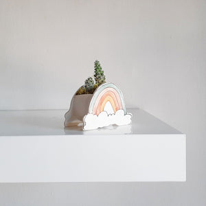 
            
                Load image into Gallery viewer, Ceramic Planter - Mini Rainbow
            
        