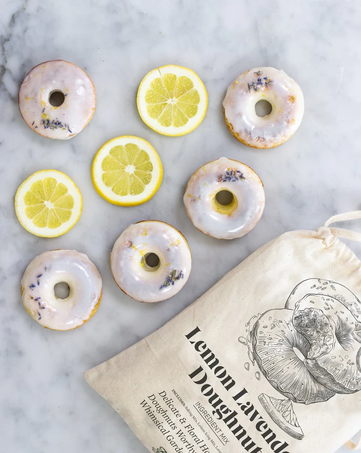 Lemon Lavender Doughnut - Baking Mix