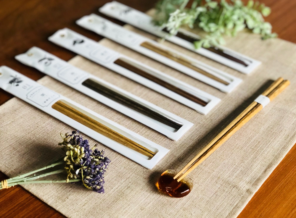 Natural wood chopsticks more options Butter Baker