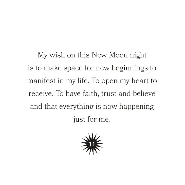 New Moon Wish Bracelet
