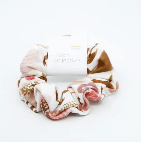 Organic Cotton Hair Scrunchie - Juliet Florals