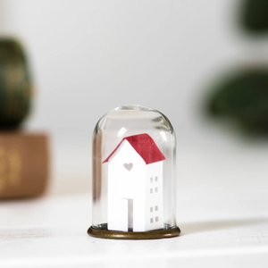 
            
                Load image into Gallery viewer, Paper Miniature House in Glass Dome
            
        