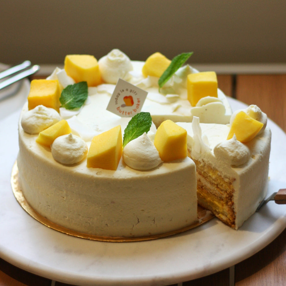 Mango Coconut Tres Leches - Two Heaping Teaspoons