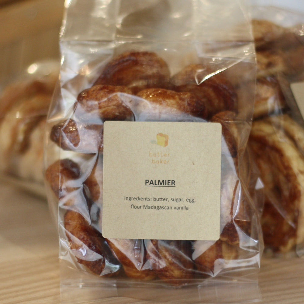 PALMIER COOKIES - Vanilla