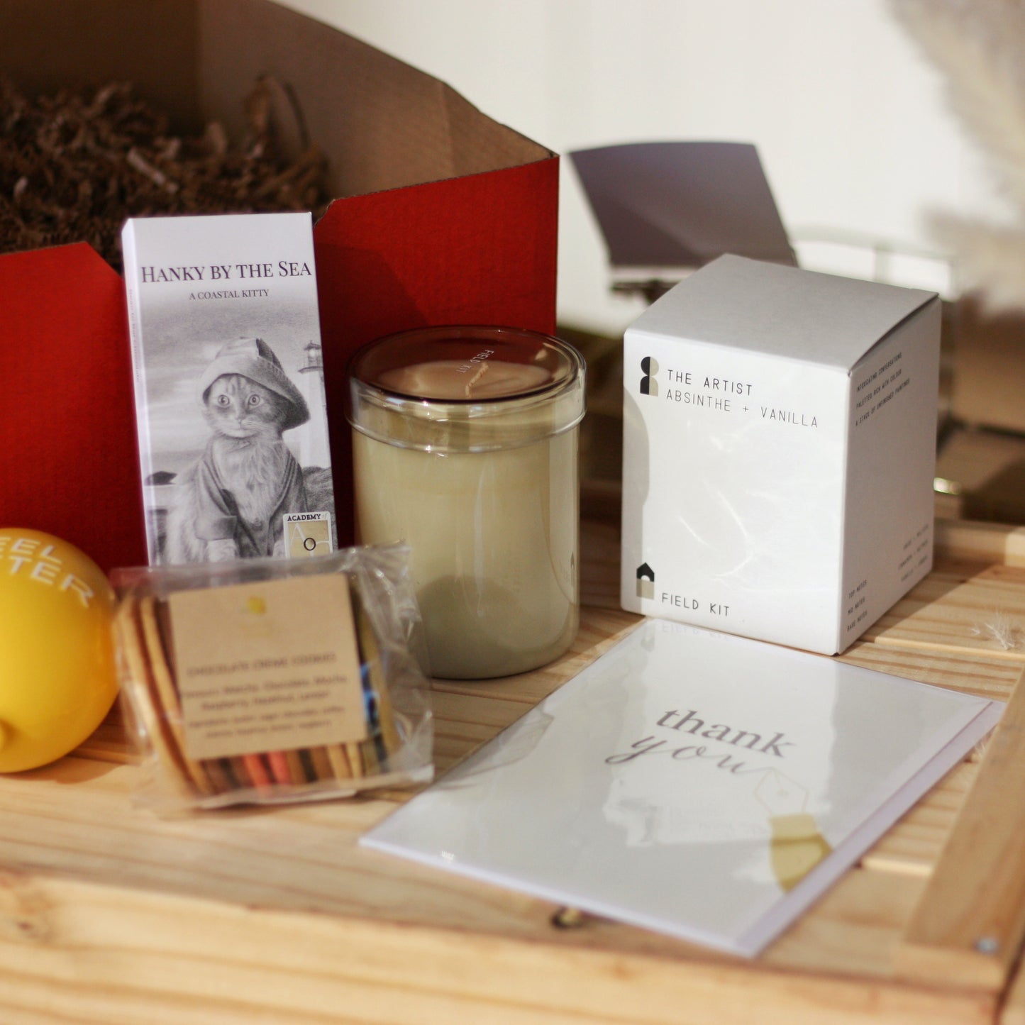 Sweets & Candle Gift Box