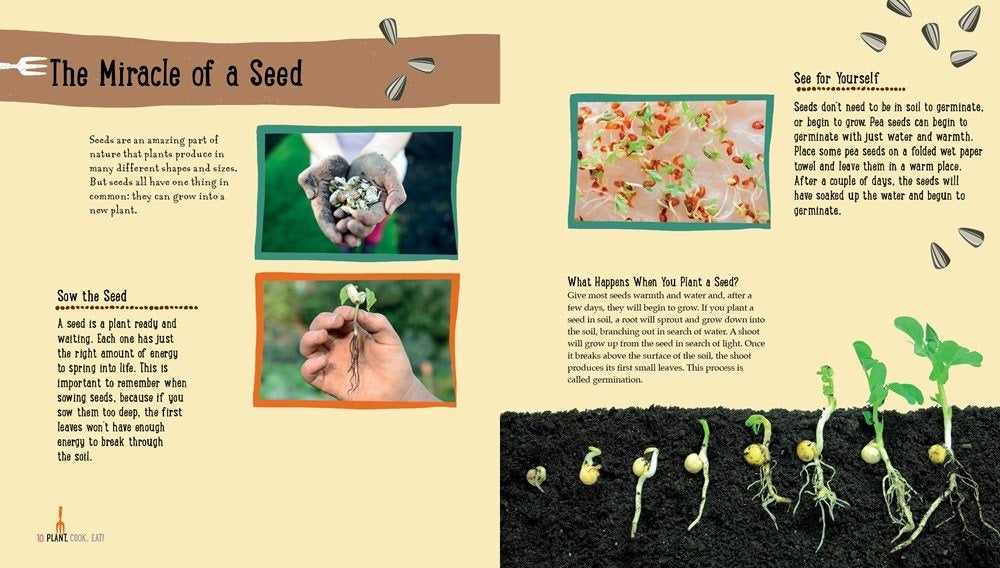 Plant, Cook, Eat!: A Children's Cookbook