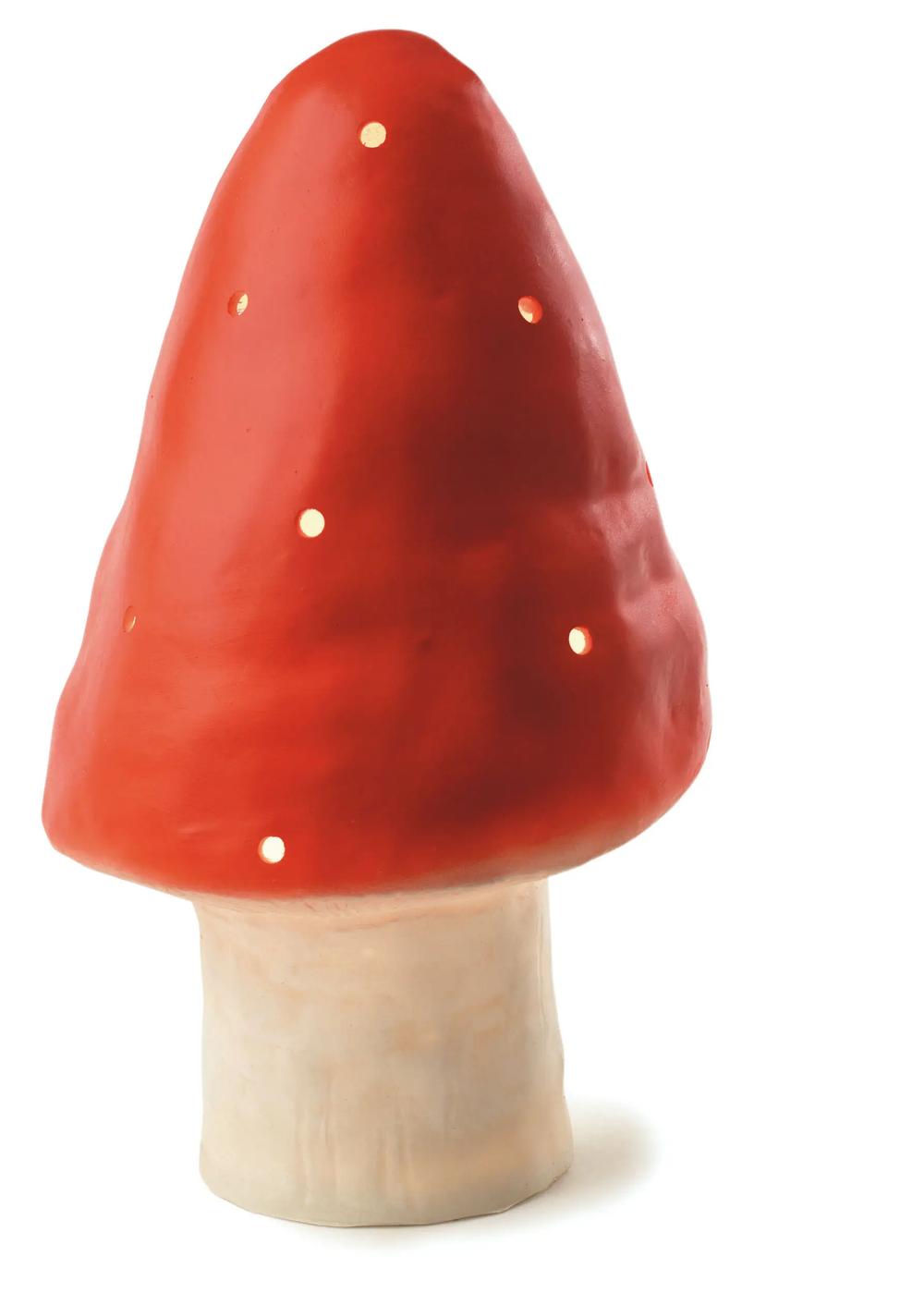 Red Mushroom Nightlight - hand painted