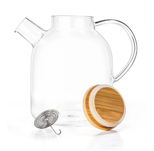 Glass Teapot And Kettle with filter