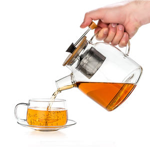 Glass Teapot And Kettle with Infuser