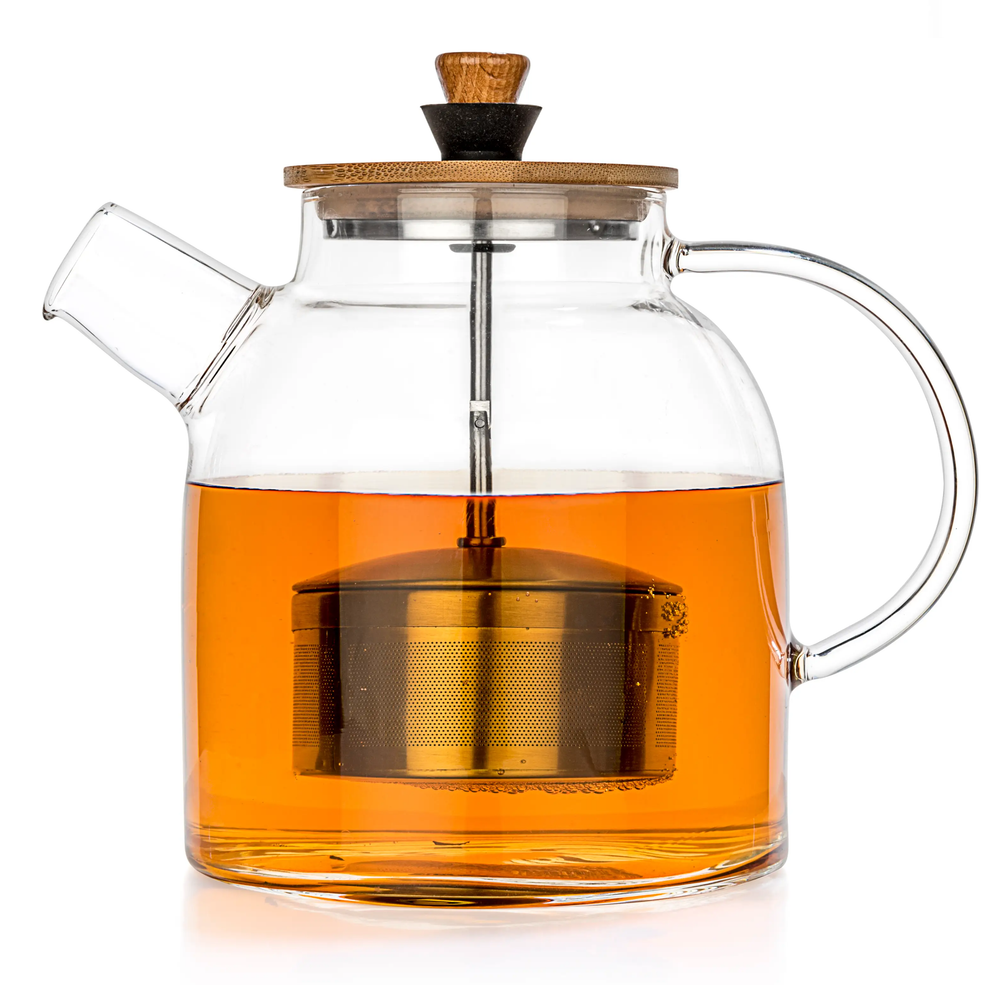 Glass Teapot And Kettle with Infuser