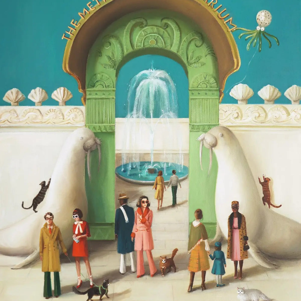 The Metropolitan Aquarium Art Print