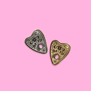 Oracle Planchette Pin - Gold