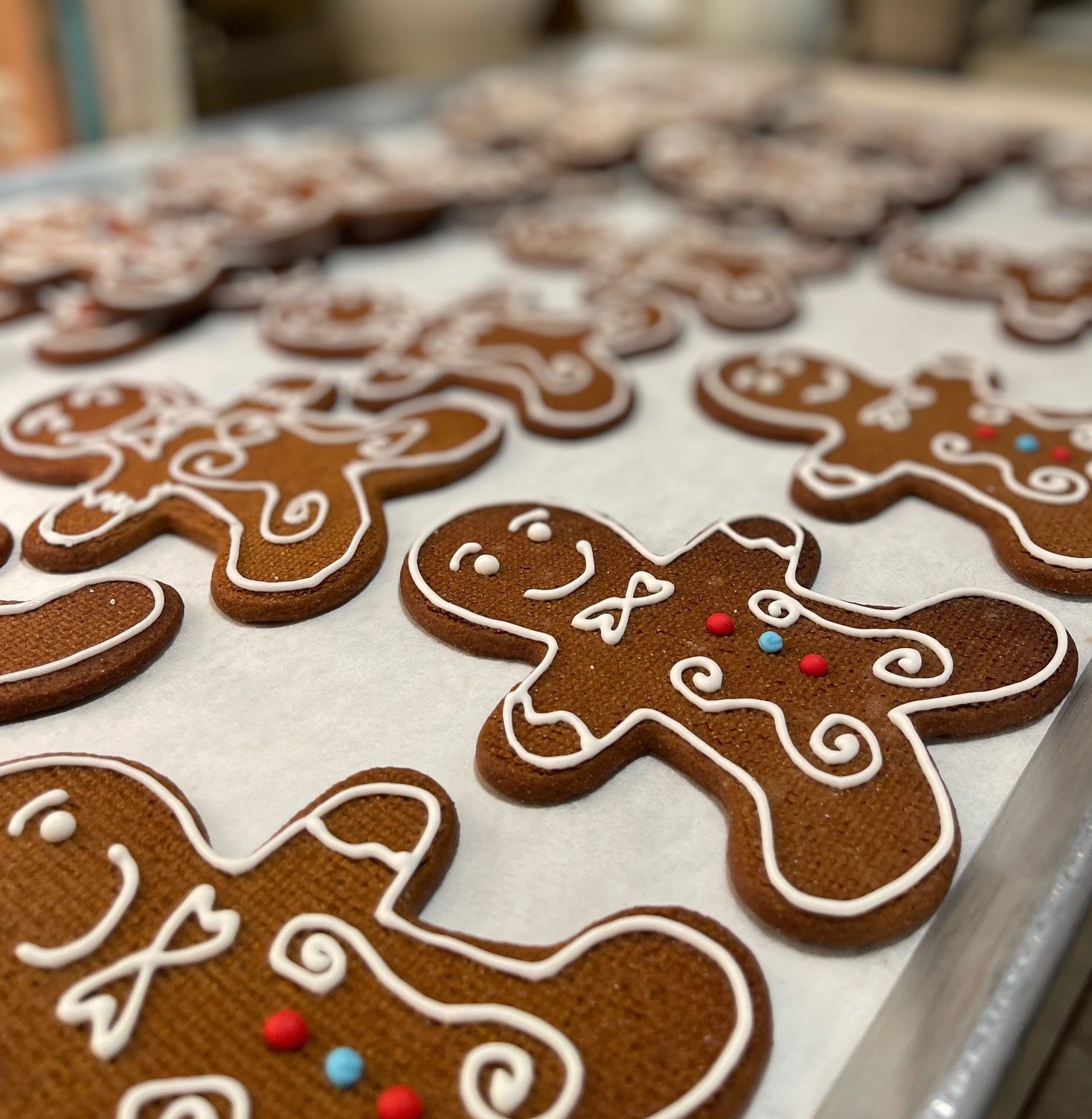 Baker's Gingerbread People cookies!